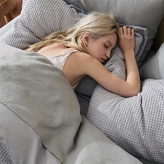 Twin Fitted Sheet Only, Gray Microfiber Bed Sheets - Deep Pocket - Ultra Soft - Easy Care