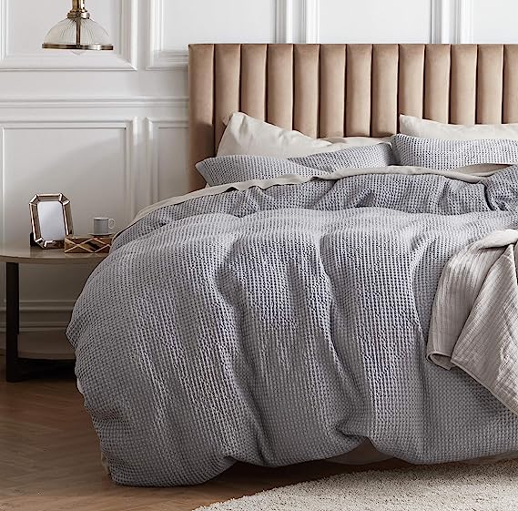 Twin Fitted Sheet Only, Gray Microfiber Bed Sheets - Deep Pocket - Ultra Soft - Easy Care
